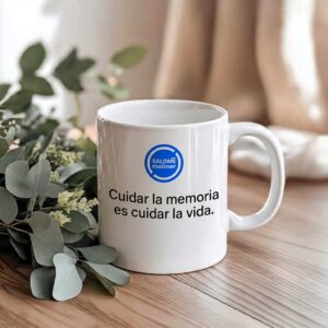 Taza solidaria «Cuidar la memoria es cuidar la vida»