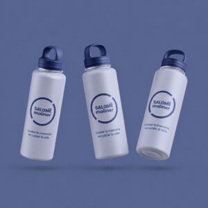 Botella deportiva solidaria Fundación Salomé Moliner
